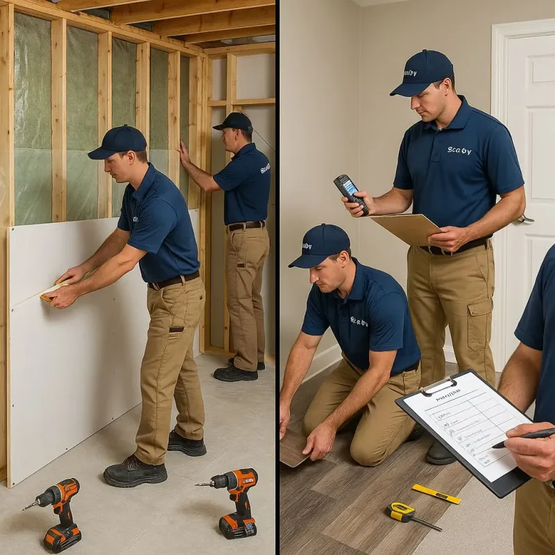 Repairs and Reconstruction process in Glasgow, VA